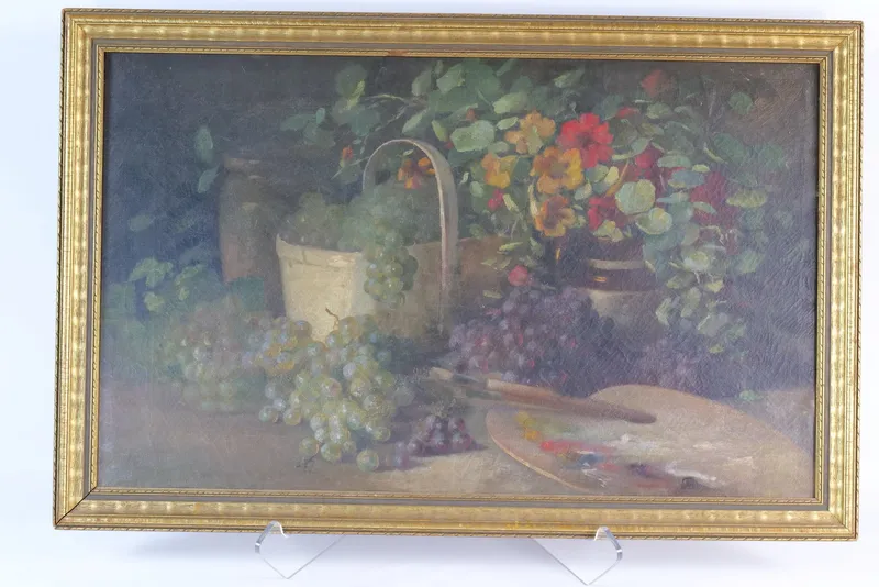 Oil on Canvas - Still Life from auction in Williamstown, New Jersey