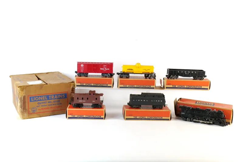 Vintage 1954 Lionel Postwar O-Gauge Train Set from auction in Williamstown, New Jersey