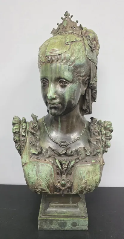 Vincent-Dsire Faure de Brouss Raphalla Bust from auction in Bogart, Georgia