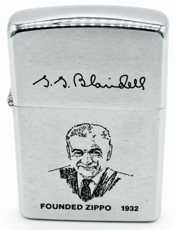 Zippo George G. Blaisdell Founder Portrait Lighter from auction in Ottawa, Ohio