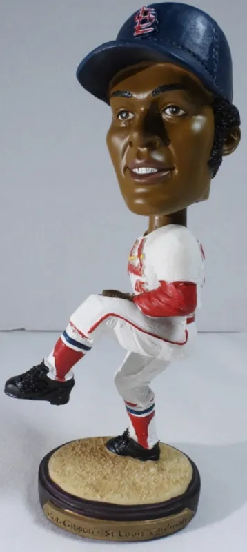 Bob Gibson St. Louis Cardinals Bobblehead from auction in Ottawa, Ohio