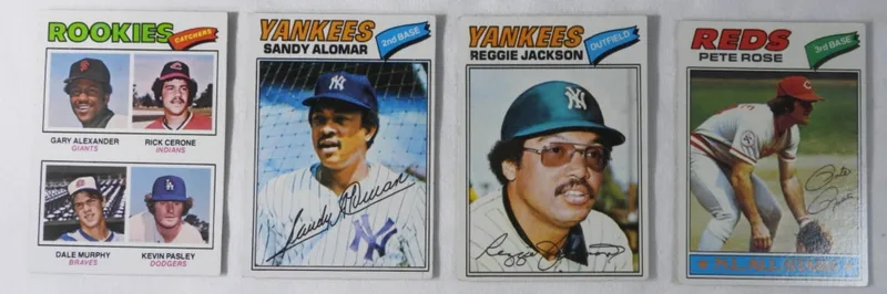 1977 Topps Baseball Cards Lot, Rookies & Stars from auction in Ottawa, Ohio