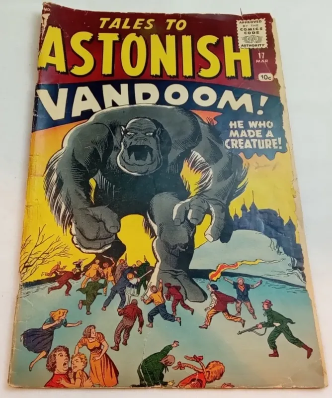 Tales to Astonish #17 Mar 1961, Raw from auction in Ottawa, Ohio