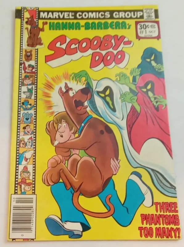 Scooby-Doo #1 Marvel Comics 1977 Raw from auction in Ottawa, Ohio