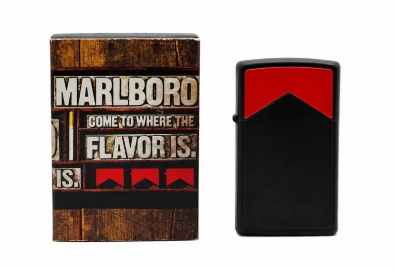 1994 Zippo Marlboro Advertising Lighter, Sealed from auction in Ottawa, Ohio