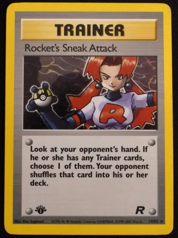 Rocket's Sneak Attack Trainer 1st Edition from auction in Ottawa, Ohio