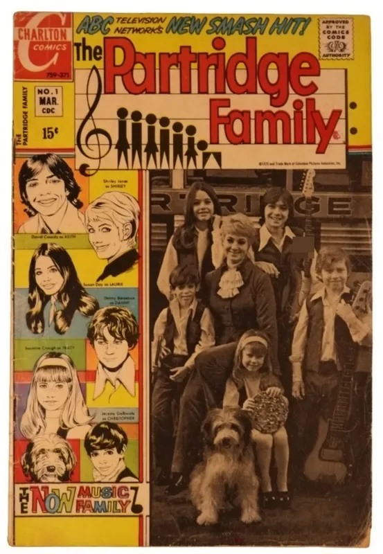 1971 The Partridge Family Charlton Comic from auction in Ottawa, Ohio