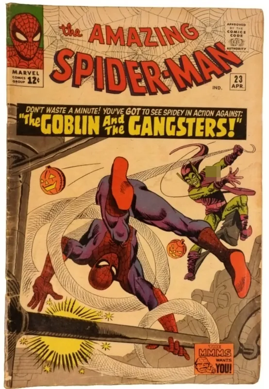 1965 Amazing Spider-Man #23 Marvel from auction in Ottawa, Ohio