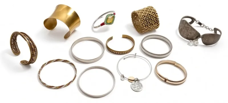 12 Bracelets from auction in Ottawa, Ohio