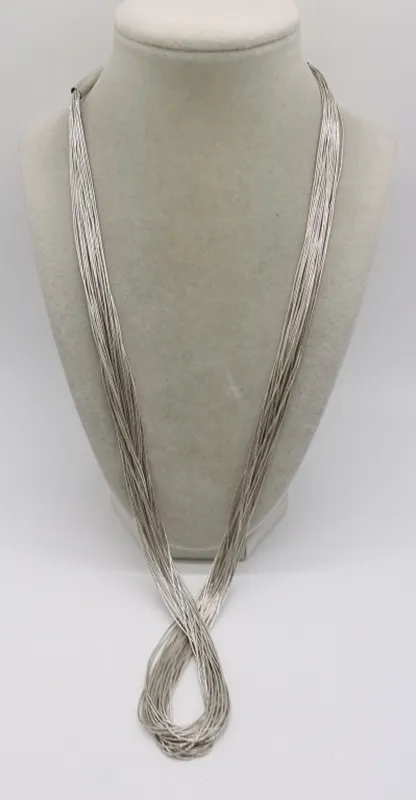 Liquid Sterling Necklace, 28 Inches from auction in Ottawa, Ohio