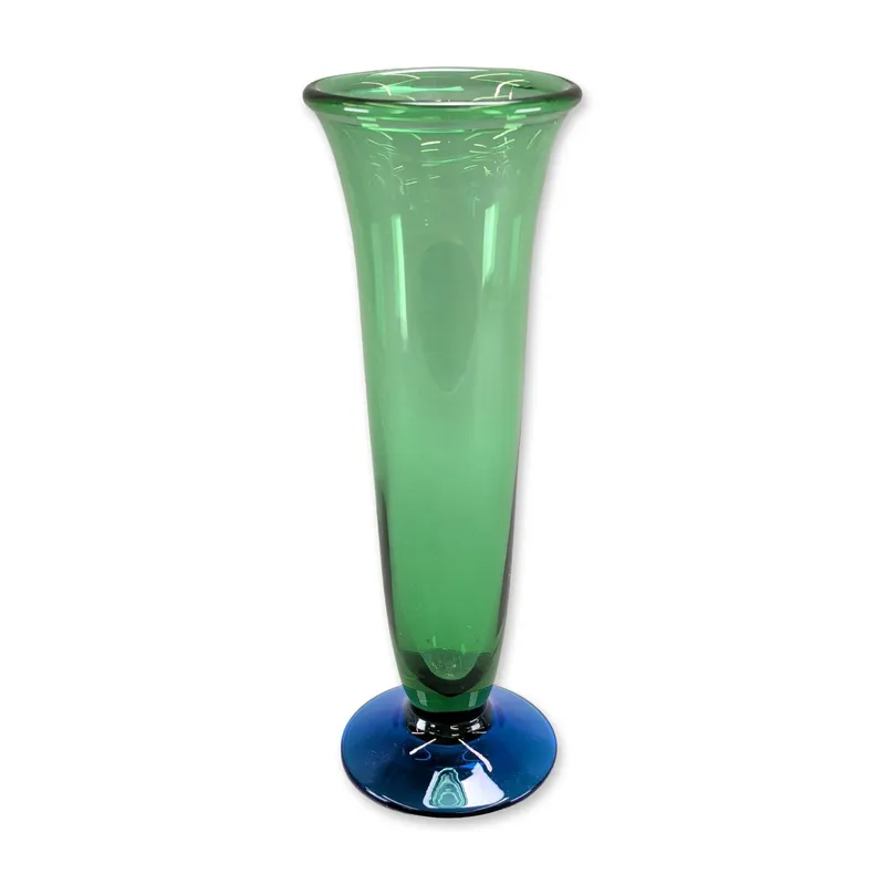 Orrefors Swedish Louise Art Glass Vase from auction in Hollywood, Florida