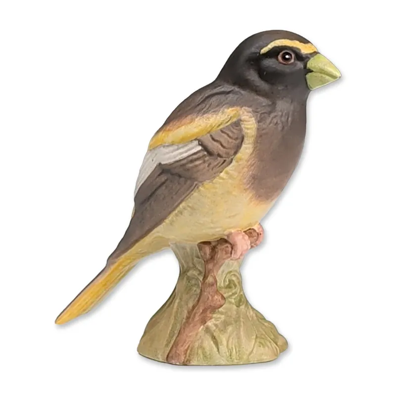 Beswick by Mr. Albert Hallam American Bird Series Figurine, Evening Grosbeak 2190 from auction in Hollywood, Florida