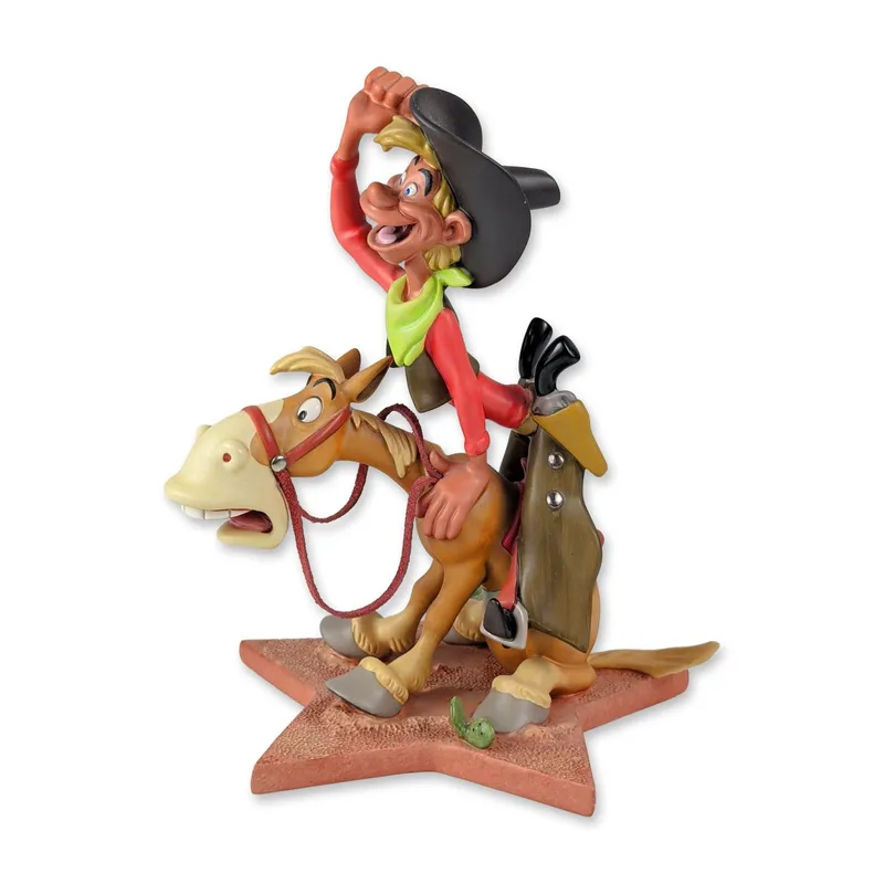 Walt Disney Classic Collection Melody Time Pecos Bill and Widowmaker Figurine from auction in Hollywood, Florida