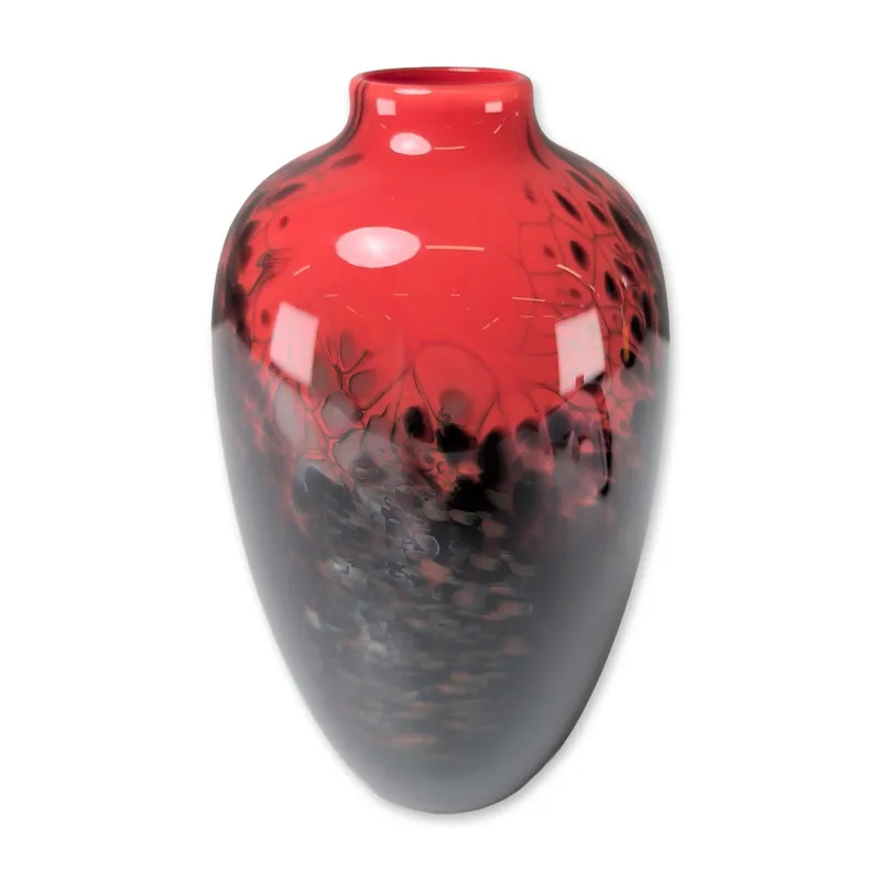 Hugh Jenkins and Stephanie Ross Hawaiian Art Glass Vase from auction in Hollywood, Florida