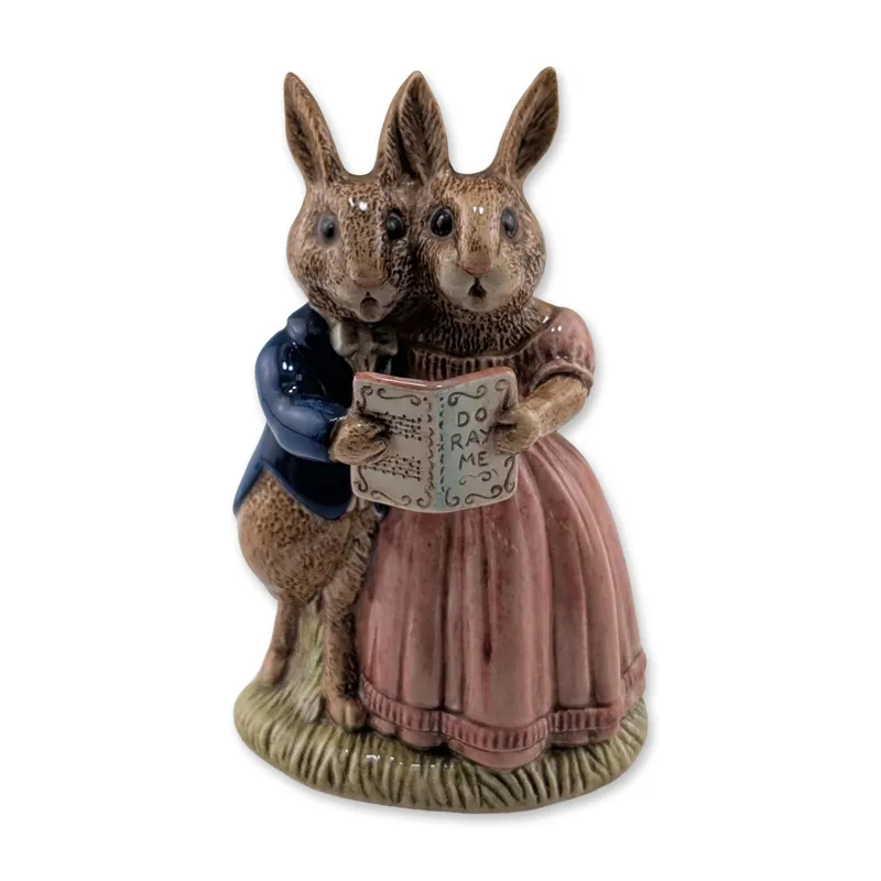 Royal Doulton Bunnykins Prototype Figurine, Do Ray Me from auction in Hollywood, Florida
