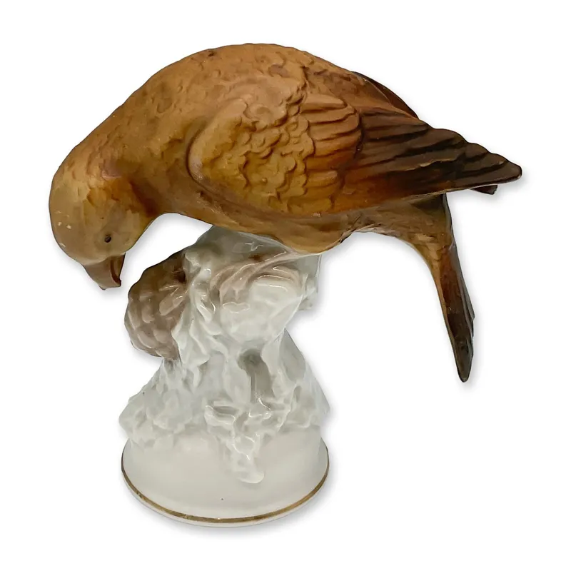 Dresden Porcelain Figurine, Bird from auction in Hollywood, Florida