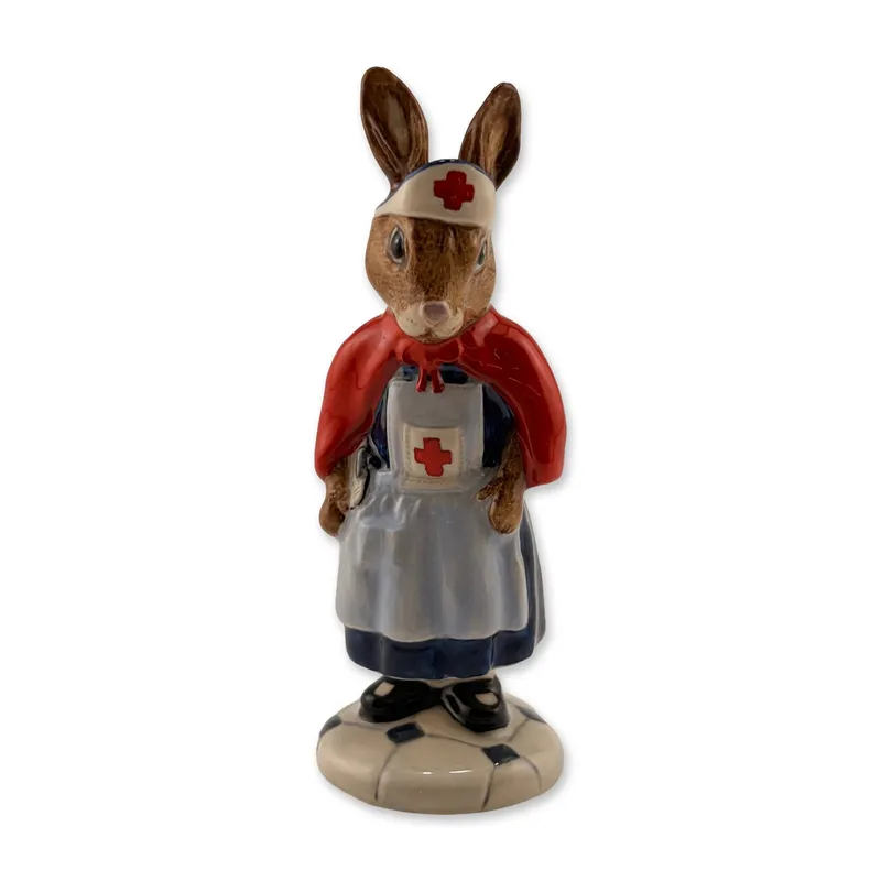 Royal Doulton Prototype Bunnykins Figurine, Nurse from auction in Hollywood, Florida