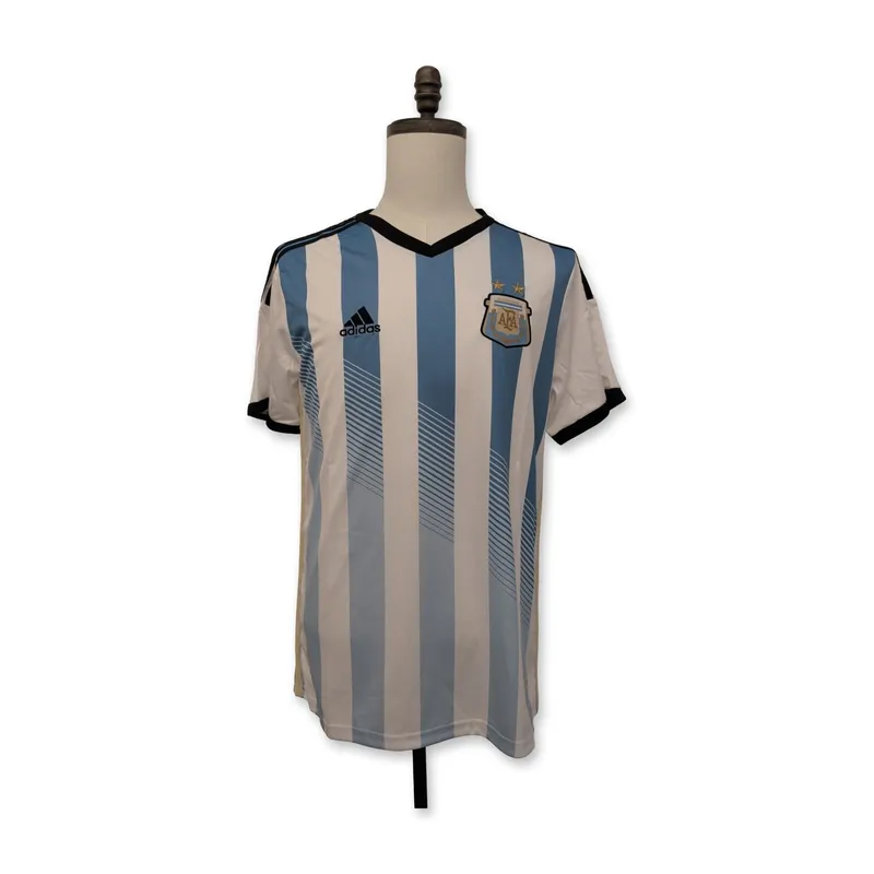 Lionel Messi Signed Argentina Soccer Jersey from auction in Hollywood, Florida