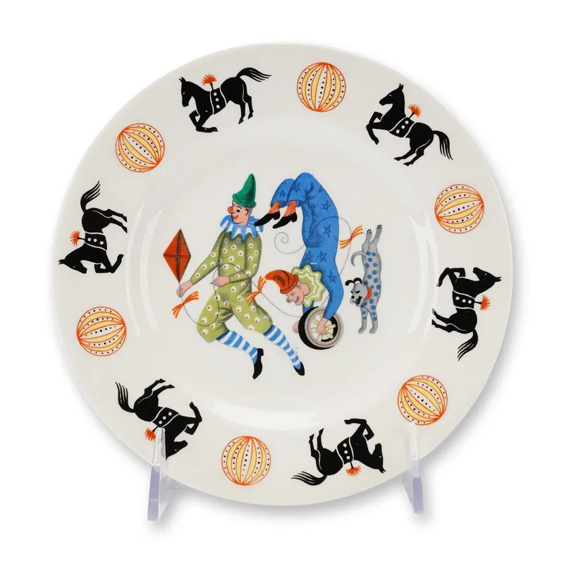 Wedgwood Big Top Nursery Ware Circus Plate from auction in Hollywood, Florida