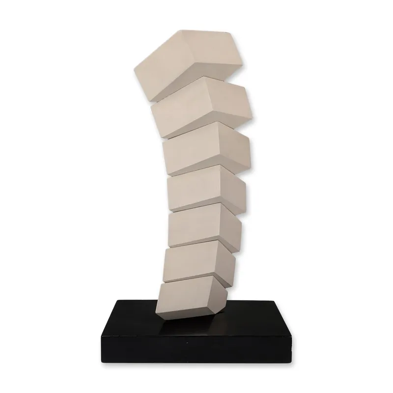 Rafael Barrios (Venezuelan, b. 1947), Artist Proof, Virtualism Wooden Sculpture, Signed from auction in Hollywood, Florida