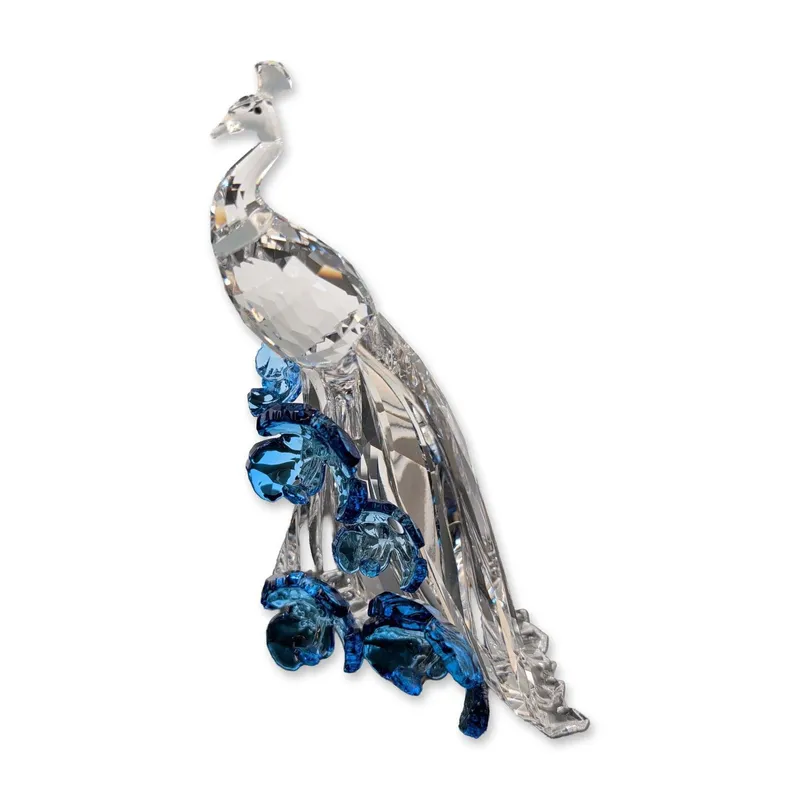 Swarovski SCS 2015 Crystal Figurine, White Peacock from auction in Hollywood, Florida