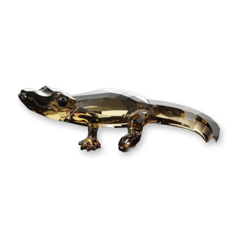 Swarovski Crystal Baby Crocodile Figurine from auction in Hollywood, Florida