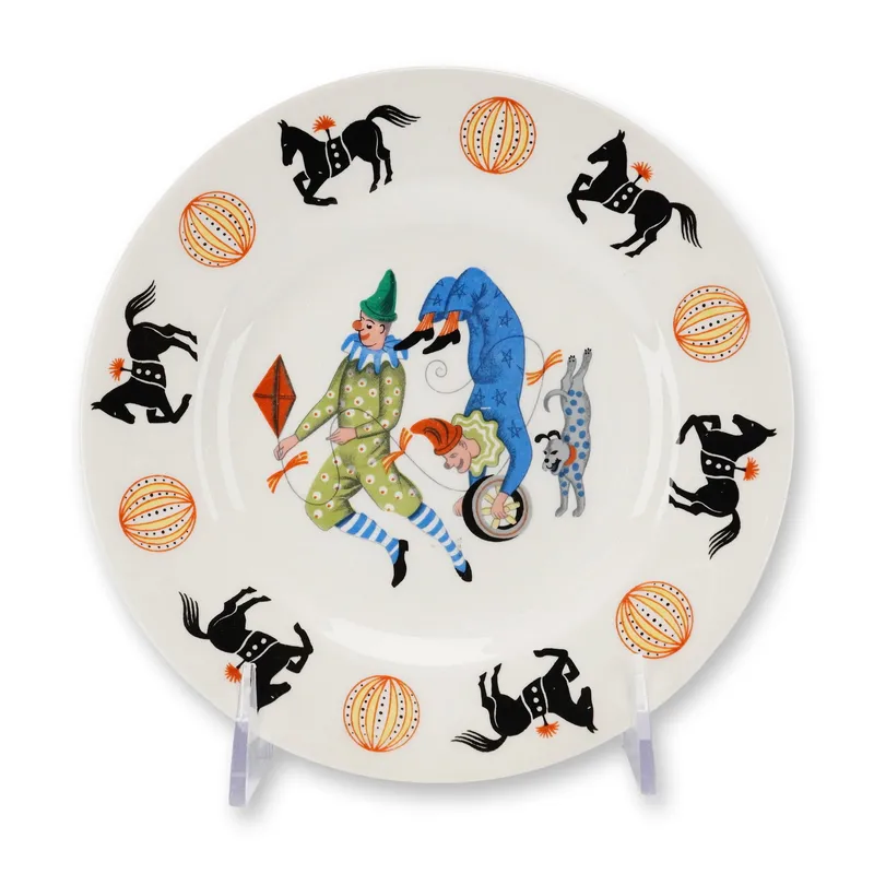 Wedgwood Big Top Nursery Ware Circus Plate from auction in Hollywood, Florida