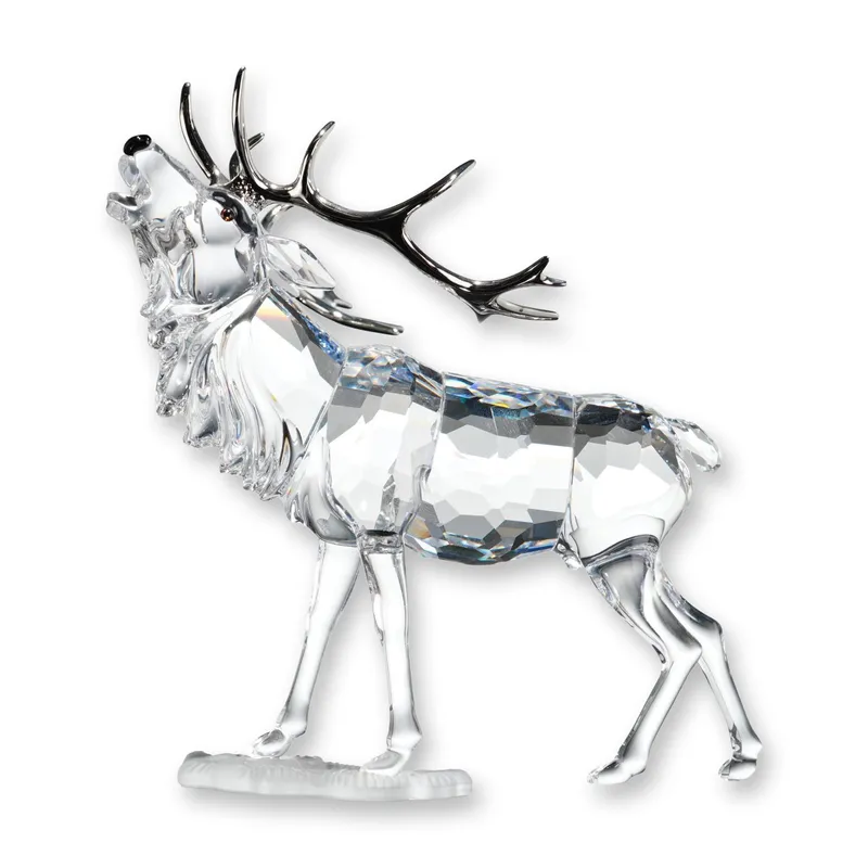 Swarovski Crystal Figurine, Stag from auction in Hollywood, Florida