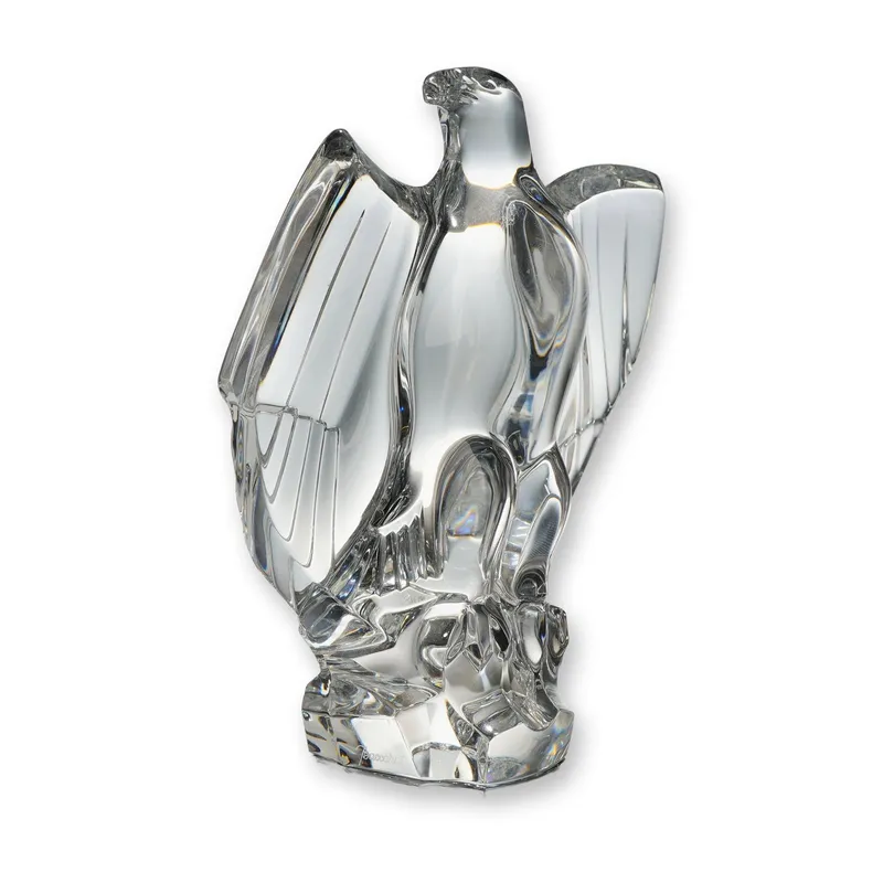 Baccarat Crystal Eagle Figurine from auction in Hollywood, Florida