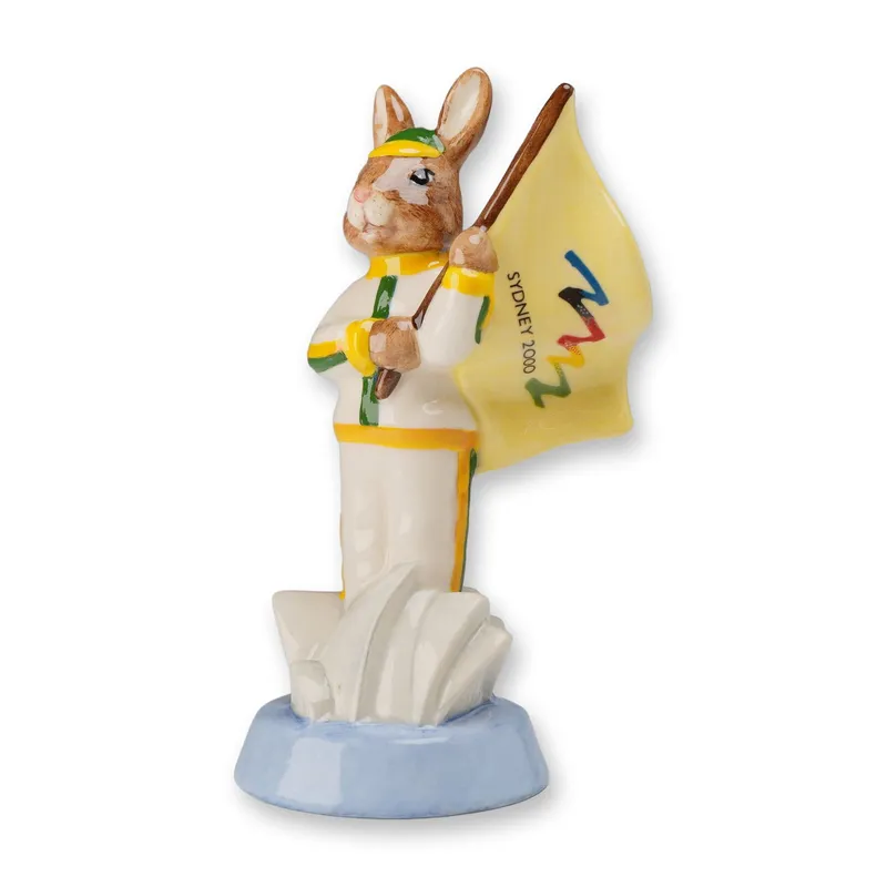 Royal Doulton Bunnykins Prototype Figurine, Sydney 2000 from auction in Hollywood, Florida