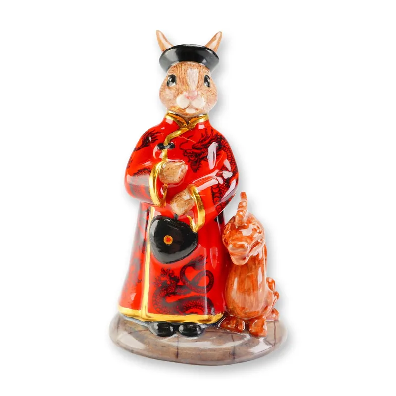 Royal Doulton Prototype Bunnykins Figurine, Mandarin from auction in Hollywood, Florida