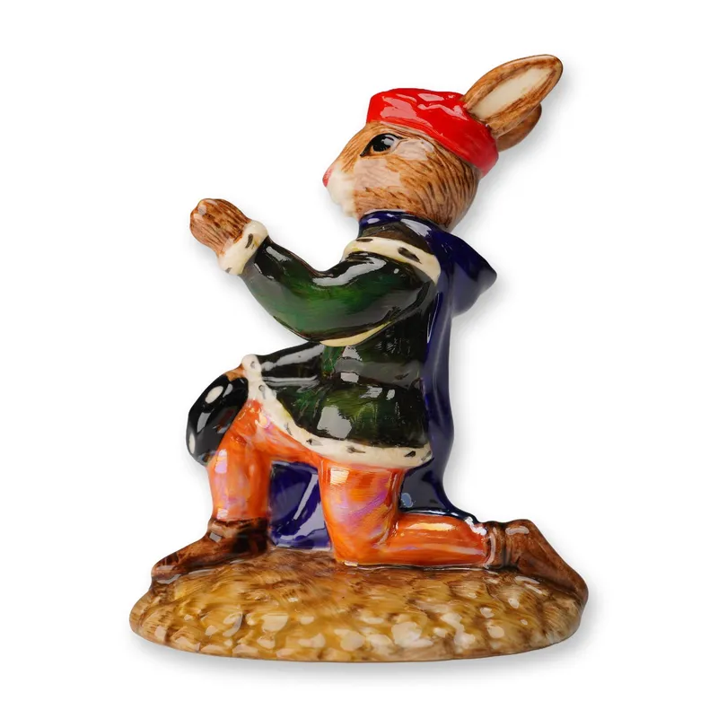 Royal Doulton Bunnykins Prototype Colorway, Romeo DB284 from auction in Hollywood, Florida