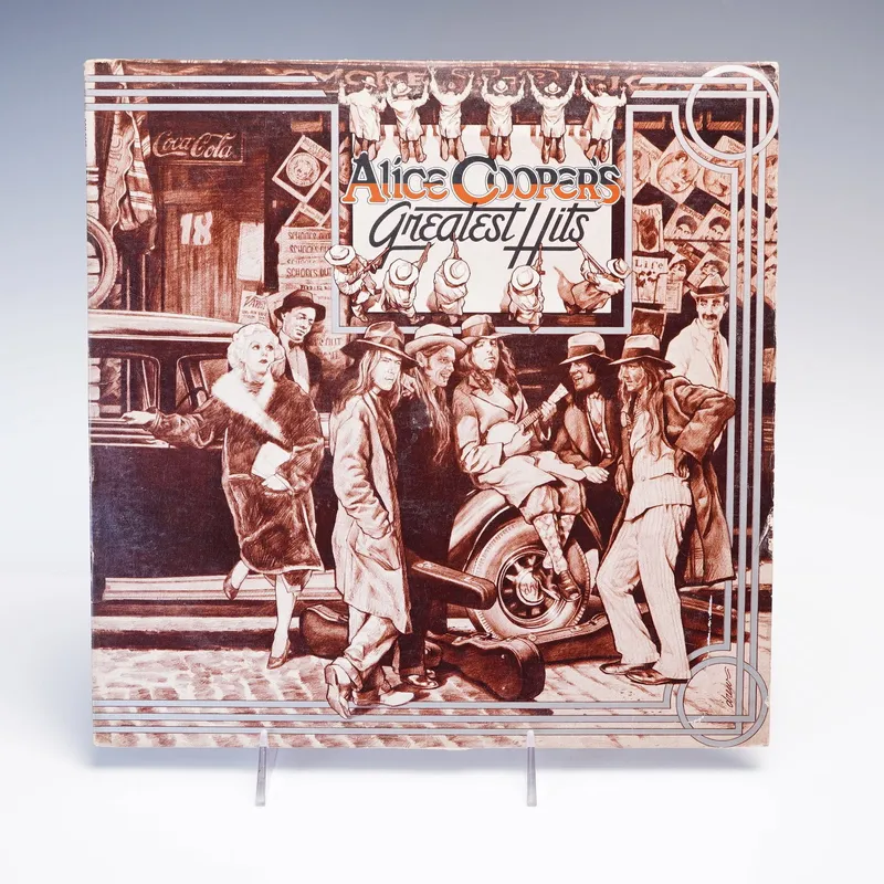 Warner Bros. Records Alice Cooper Vinyl Record, Greatest Hits from auction in Hollywood, Florida