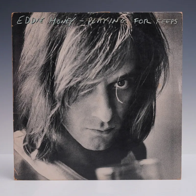 Eddie Money LP Record - Playing for Keeps from auction in Hollywood, Florida