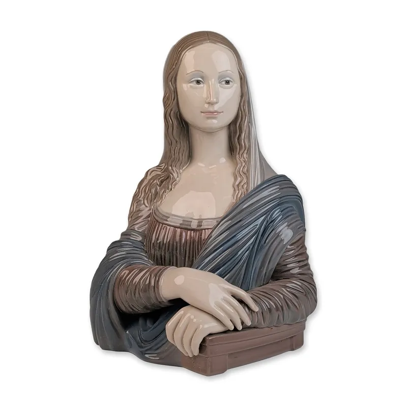 Lladro Porcelain Bust, La Gioconda 01005337 from auction in Hollywood, Florida