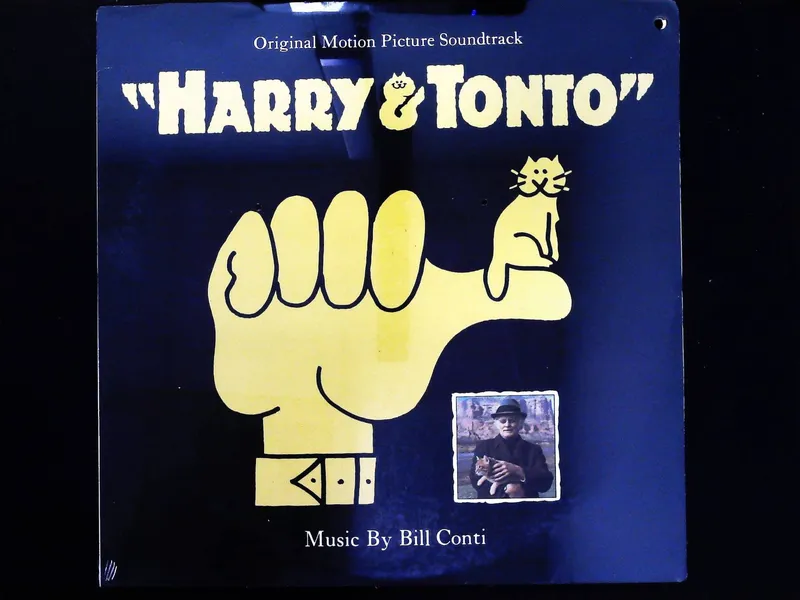 Bill Conti Harry & Tonto 1974 Original Motion Picture Soundtrack from auction in Hollywood, Florida