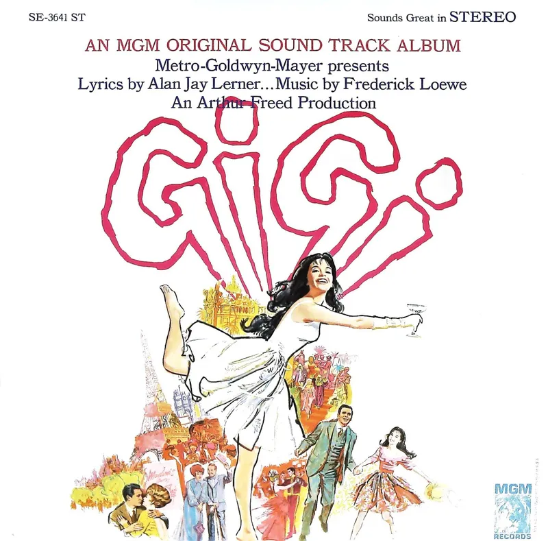 Gigi Original Soundtrack Album Sleeve, MGM Records, SE-3641 LP Vinyl Record from auction in Hollywood, Florida