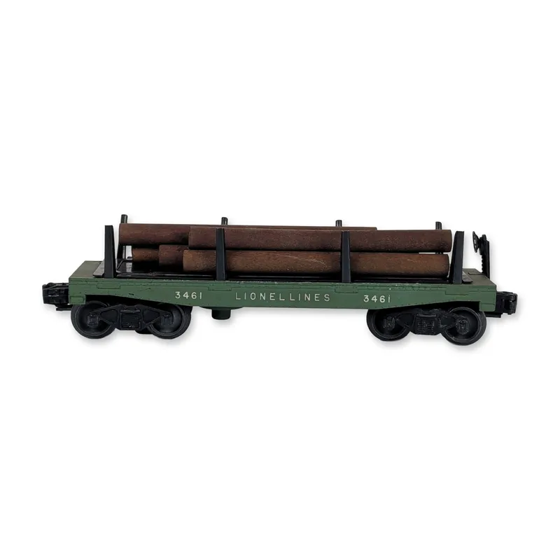 Lionel 3461 Operating Log Dump Car from auction in Hollywood, Florida
