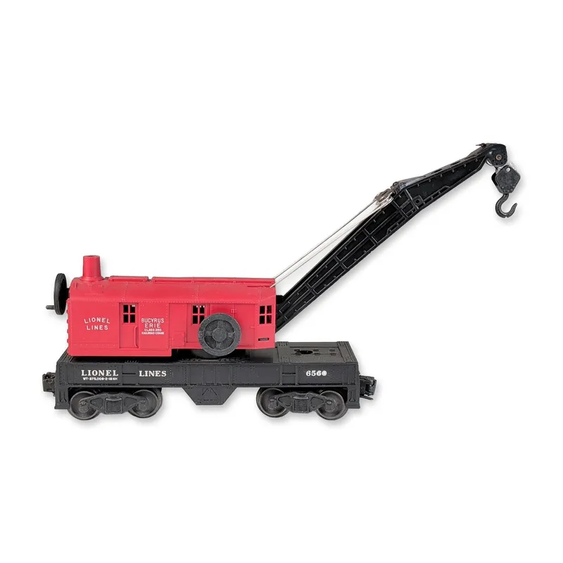 Lionel Lines 6560 Bucyrus Erie Crane Car from auction in Hollywood, Florida
