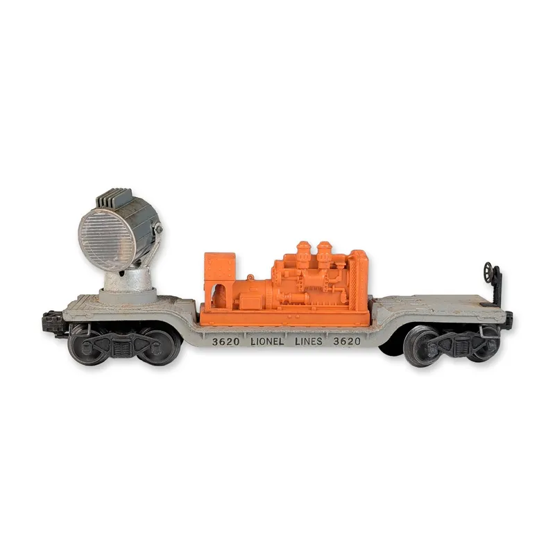 Lionel No. 3620 Rotating Searchlight Car from auction in Hollywood, Florida