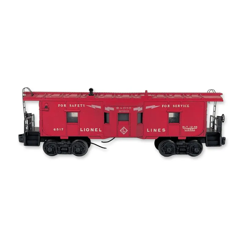 Lionel Postwar 6517 Illuminated Bay Window Caboose from auction in Hollywood, Florida
