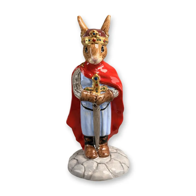 Royal Doulton Prototype King Arthur Bunnykins from auction in Hollywood, Florida