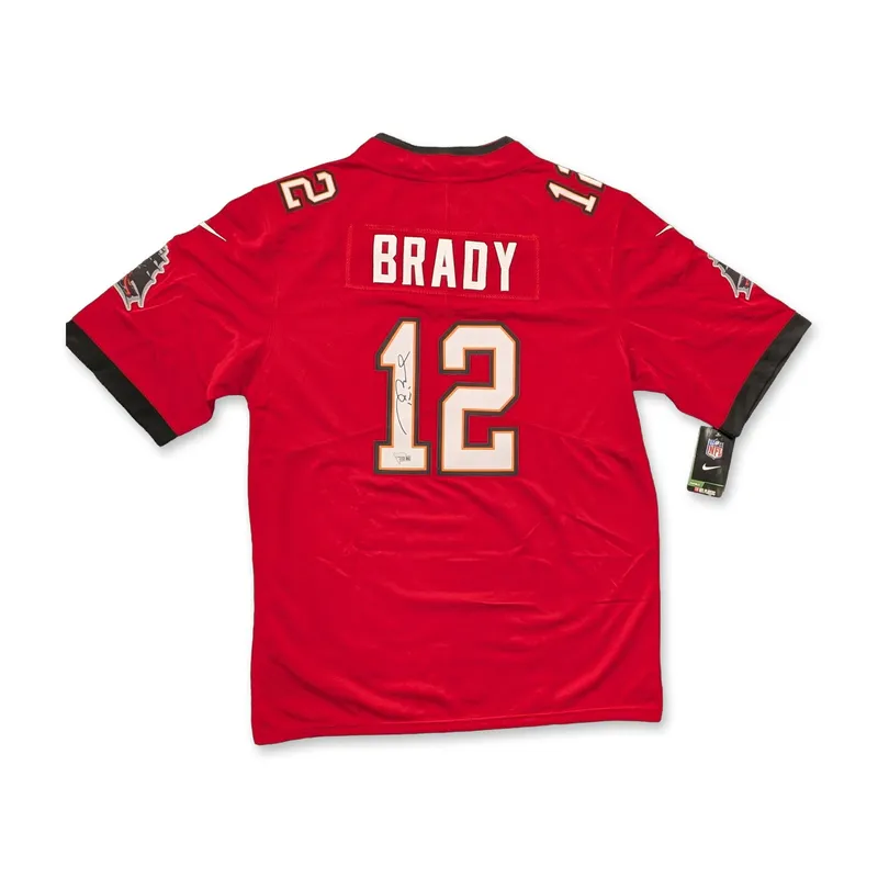 Nike Tom Brady Tampa Bay Buccaneers Signed Jersey from auction in Hollywood, Florida