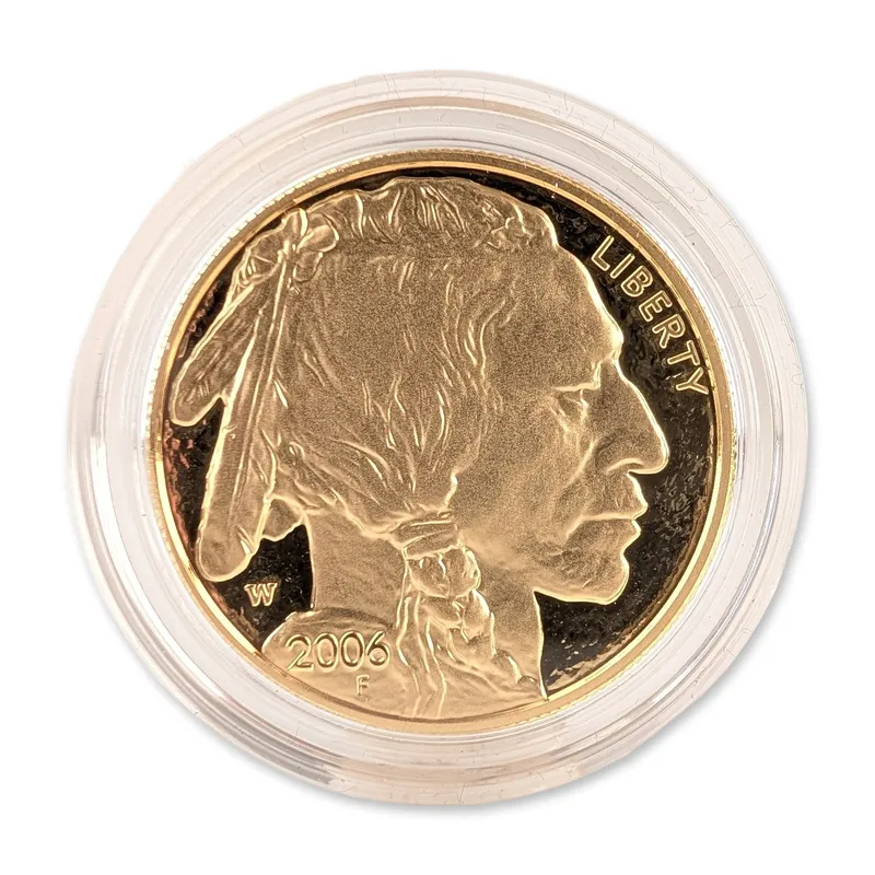 2006-W US American Buffalo Fifty-Dollar 1 oz Proof Gold Coin from auction in Hollywood, Florida