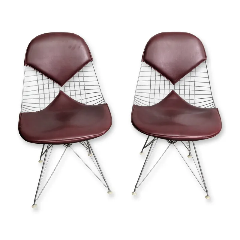 Pair of Eames for Herman Miller Bikini Chairs from auction in Hollywood, Florida