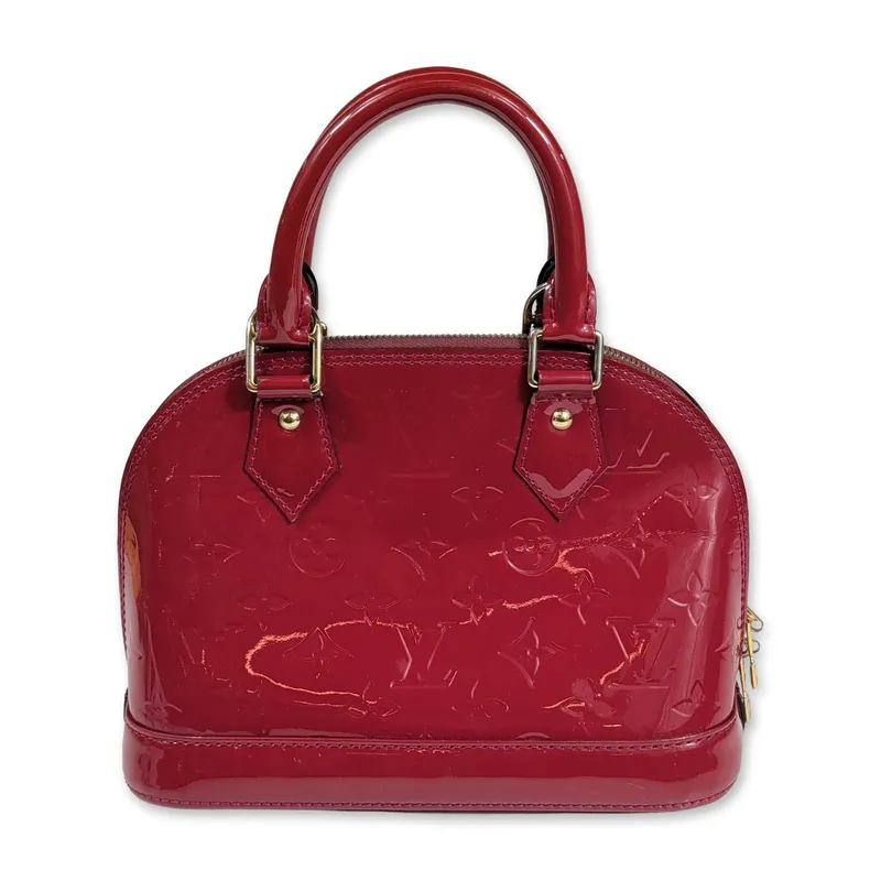 Louis Vuitton Monogram Vernis Alma BB Handbag from auction in Hollywood, Florida