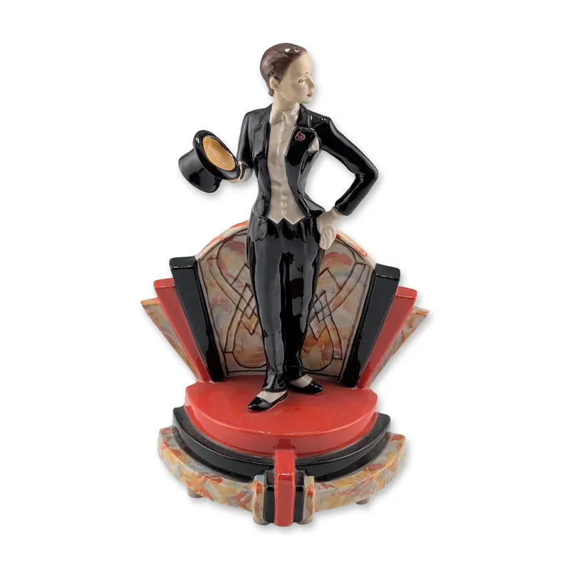 Kevin Francis LE Bloomsbury Bo Ceramic Figurine, Signed from auction in Hollywood, Florida