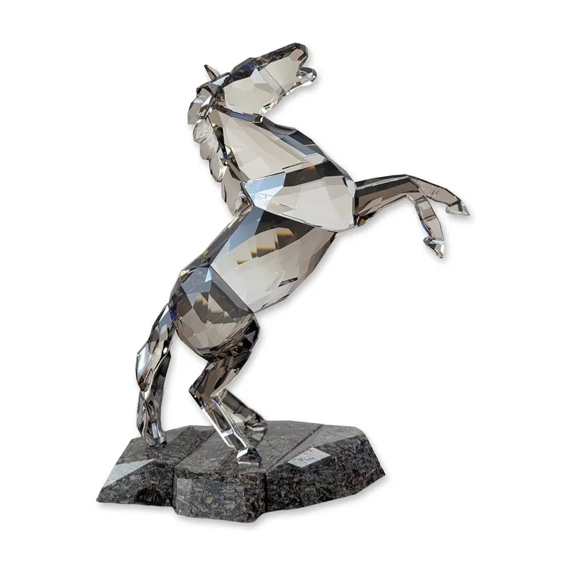 Swarovski Soulmates Satin Stallion Crystal Figurine from auction in Hollywood, Florida