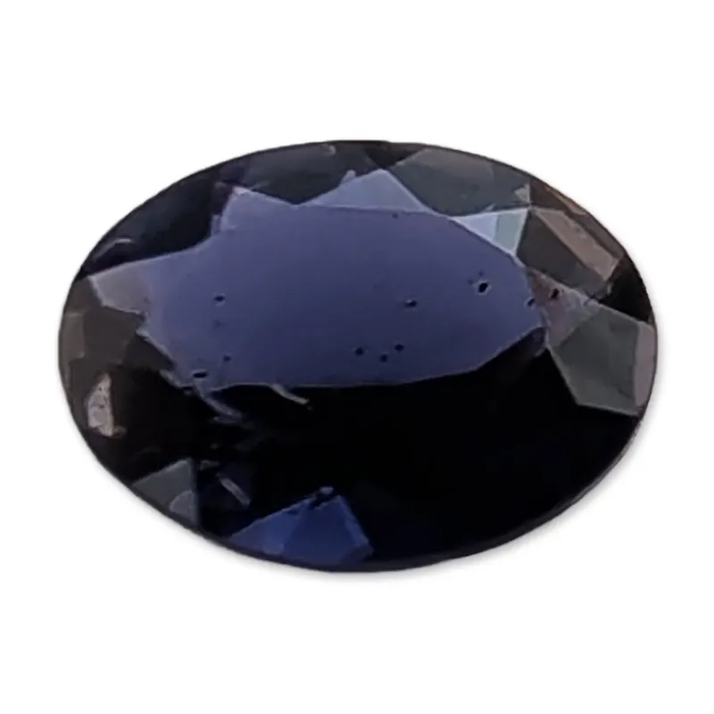 Loose Oval Cut Blue Tourmaline Gemstone from auction in Hollywood, Florida
