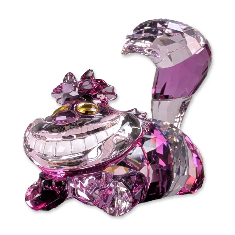 Swarovski Crystal Disney Cheshire Cat Figurine from auction in Hollywood, Florida